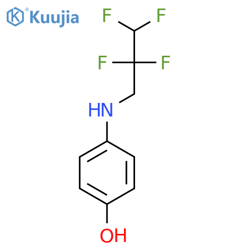 4-(2,2,3,3-Tetrafluoropropyl)aminophenol structure