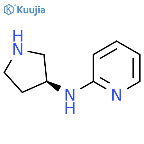 N-[(3S)-Pyrrolidin-3-yl]pyridin-2-amine structure