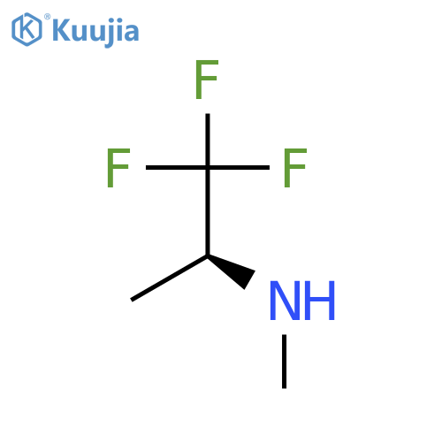 (S)-N-Methyl-1,1,1-Trifluoro-2-propylamine structure