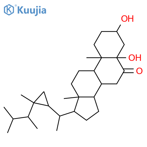 Gorgostane-3,5,6-triol; (3β,5α,6β,24R)-form, 6-Ketone structure