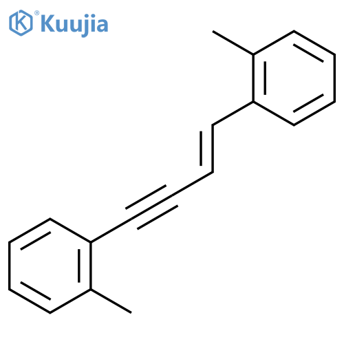 Benzene, 1,1'-(1E)-1-buten-3-yne-1,4-diylbis[2-methyl- structure