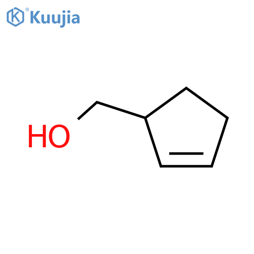 (cyclopent-2-en-1-yl)methanol structure