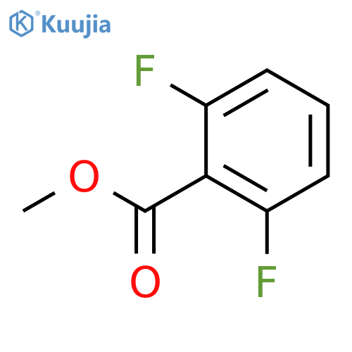 Methyl 2,6-difluorobenzoate structure