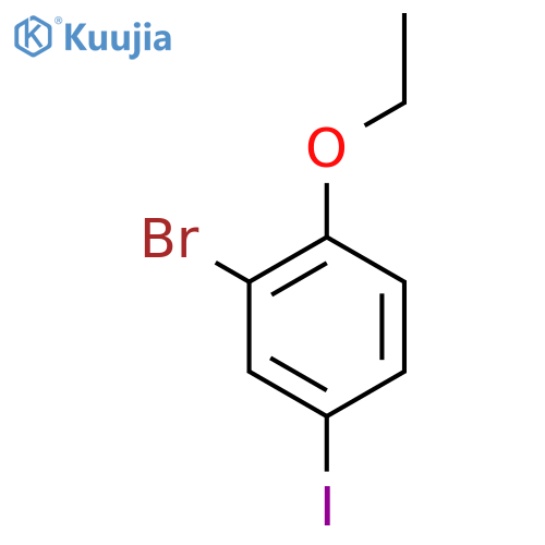 2-Bromo-1-ethoxy-4-iodobenzene structure