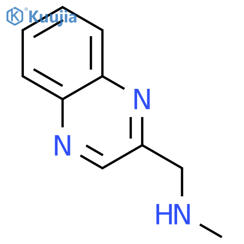 N-methyl-1-(2-quinoxalinyl)methanamine oxalate structure