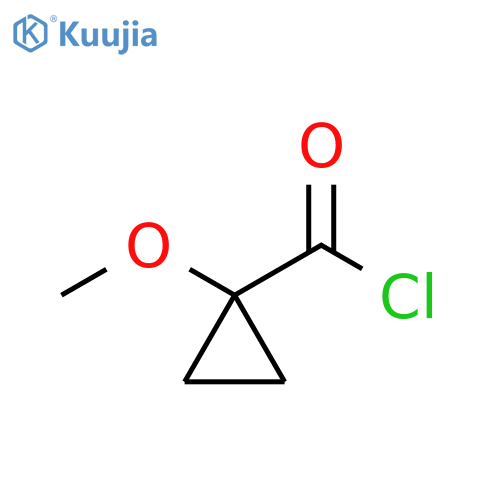 1-methoxycyclopropane-1-carbonyl chloride structure