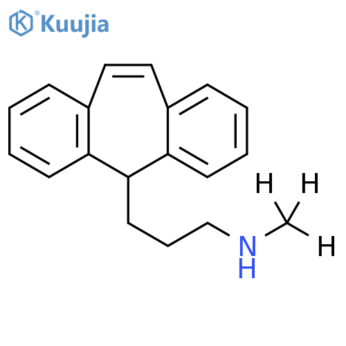 5H-Dibenzo[a,d]cycloheptene-5-propanamine,N-(methyl-d3)- (9CI) structure