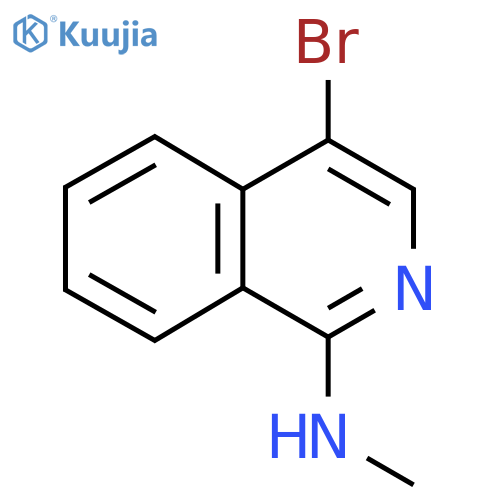 4-Bromo-N-methylisoquinolin-1-amine structure