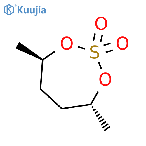 (4R,7R)-4,7-dimethyl-[1,3,2]dioxathiepane 2,2-dioxide structure