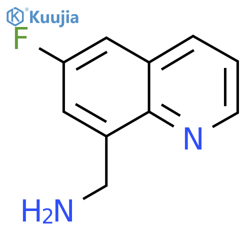 (6-Fluoroquinolin-8-yl)methanamine structure