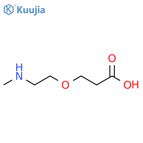 Methylamino-PEG1-acid structure