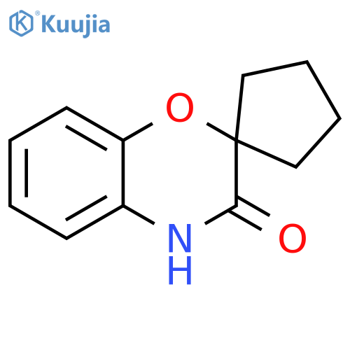 3,4-dihydrospiro1,4-benzoxazine-2,1'-cyclopentane-3-one structure