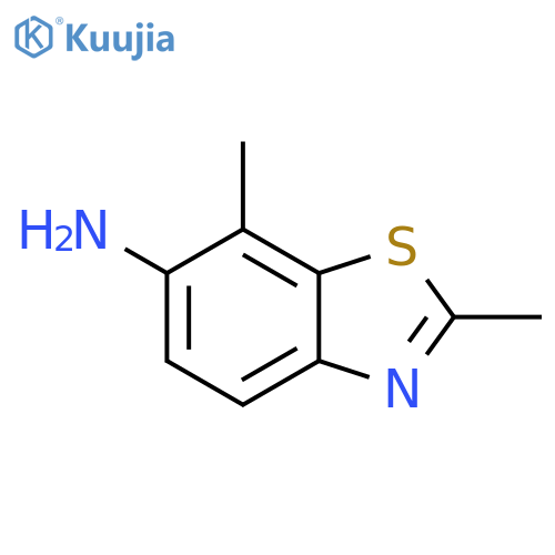 2,7-dimethyl-1,3-benzothiazol-6-amine structure
