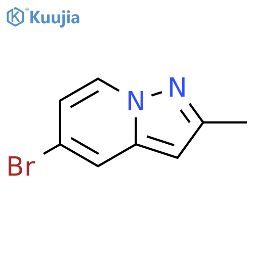 Pyrazolo[1,5-a]pyridine, 5-bromo-2-methyl- structure