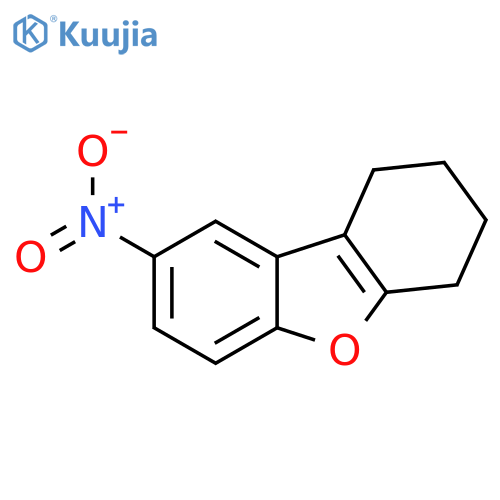 8-Nitro-1,2,3,4-tetrahydrodibenzob,dfuran structure