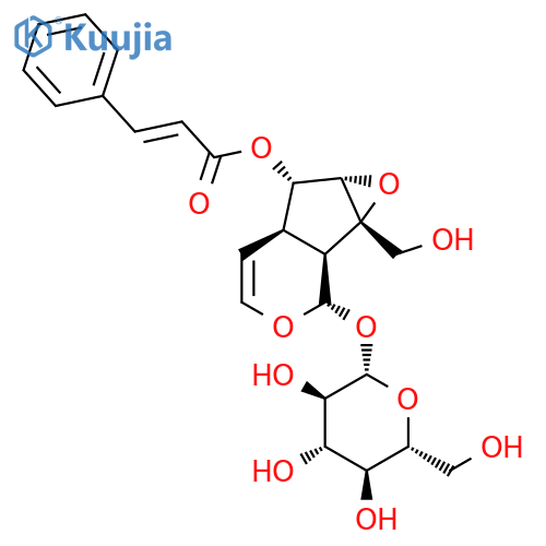6-O-Cinnamoyl Catalpol structure