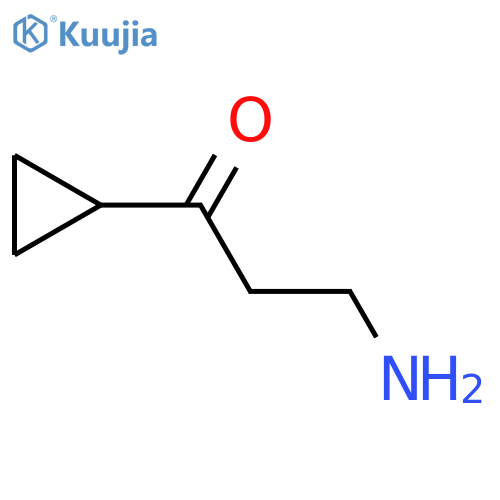 3-Amino-1-cyclopropylpropan-1-one structure