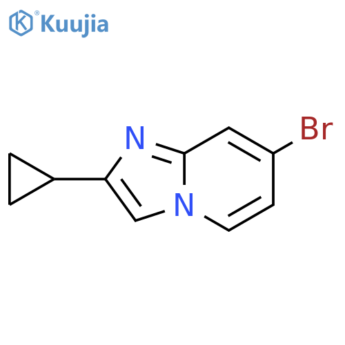 7-bromo-2-cyclopropylimidazo1,2-apyridine structure