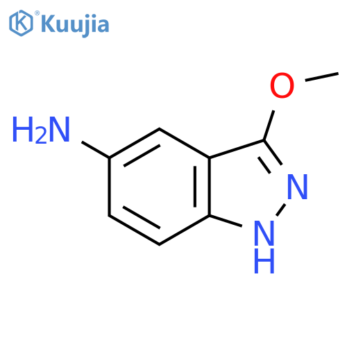3-methoxy-1H-indazol-5-amine structure