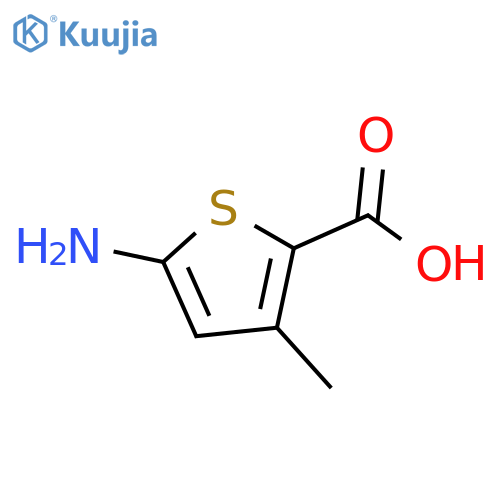 5-amino-3-methylthiophene-2-carboxylic acid structure