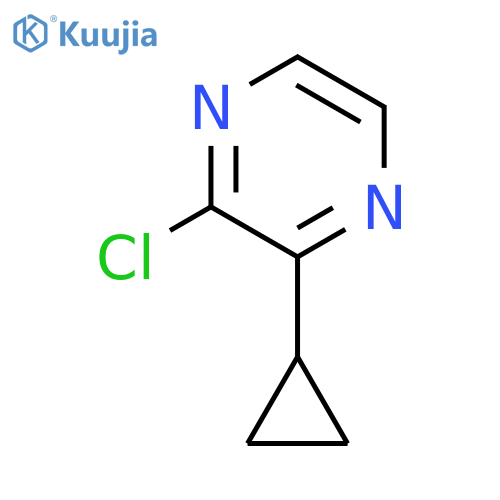 2-Chloro-3-cyclopropylpyrazine structure
