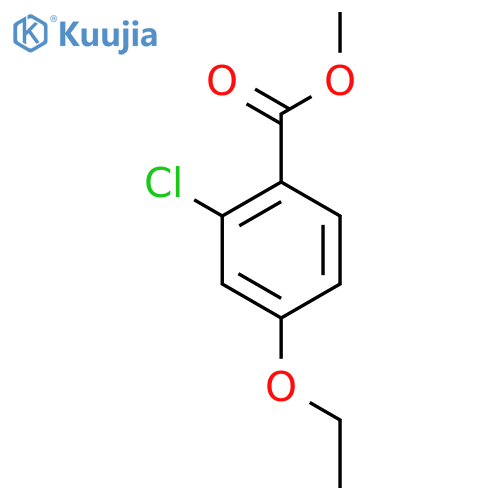 Methyl 2-chloro-4-ethoxybenzoate structure