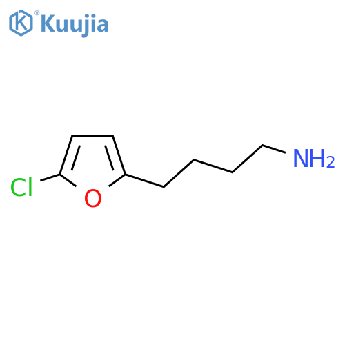 4-(5-chlorofuran-2-yl)butan-1-amine structure