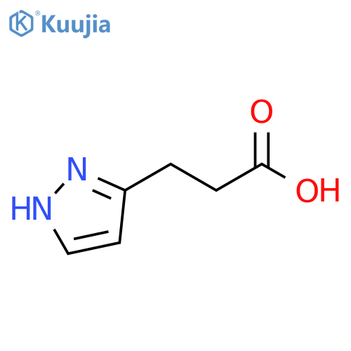 3-(1H-pyrazol-5-yl)propanoic acid structure