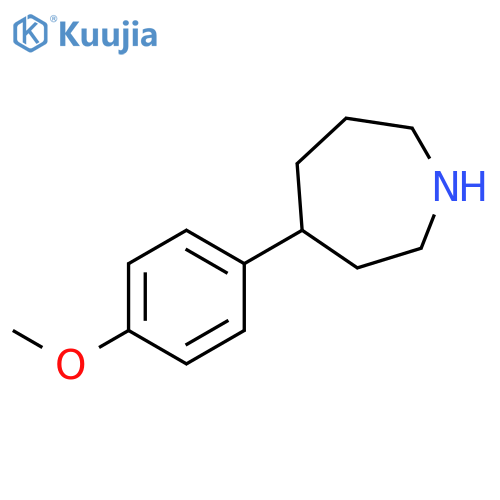 4-(4-methoxyphenyl)azepane structure