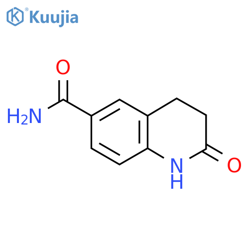 2-Oxo-1,2,3,4-tetrahydroquinoline-6-carboxamide structure