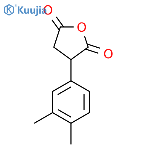 3-(3,4-Dimethylphenyl)oxolane-2,5-dione structure