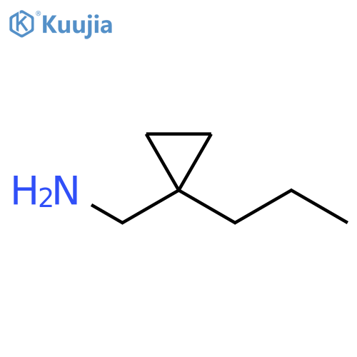 (1-propylcyclopropyl)methanamine structure