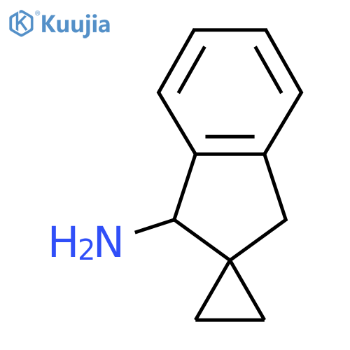 1',3'-dihydrospirocyclopropane-1,2'-indene-3'-amine structure