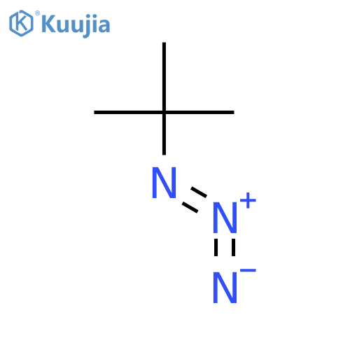 2-azido-2-methylpropane structure