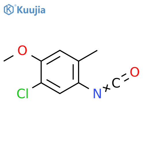 Benzene, 1-chloro-5-isocyanato-2-methoxy-4-methyl- structure