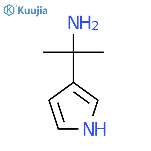 2-(1H-pyrrol-3-yl)propan-2-amine structure
