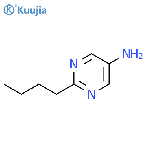 5-Pyrimidinamine, 2-butyl- structure
