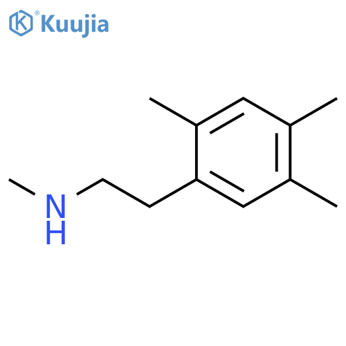 methyl2-(2,4,5-trimethylphenyl)ethylamine structure