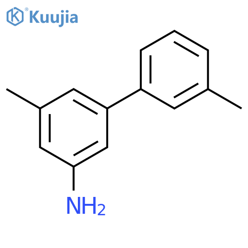 3-Methyl-5-(3-methylphenyl)aniline structure
