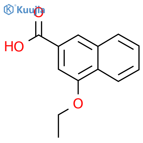 4-Ethoxy-2-naphthoic acid structure