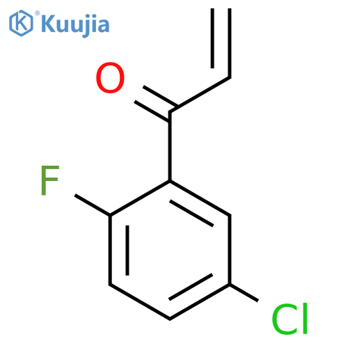 1-(5-chloro-2-fluorophenyl)prop-2-en-1-one structure