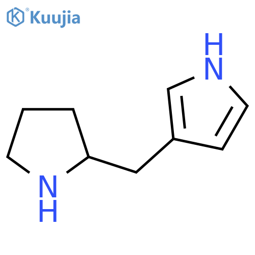 3-(pyrrolidin-2-yl)methyl-1H-pyrrole structure