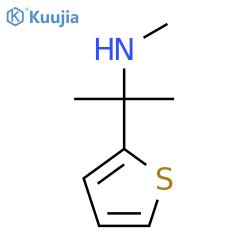 methyl2-(thiophen-2-yl)propan-2-ylamine structure
