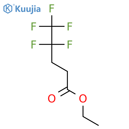 Pentanoic acid, 4,4,5,5,5-pentafluoro-, ethyl ester structure