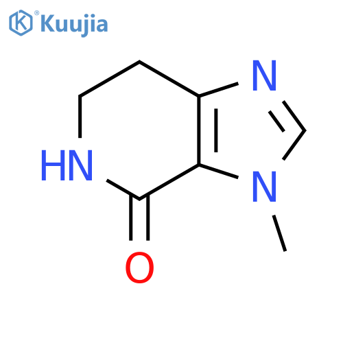 3-methyl-3H,4H,5H,6H,7H-imidazo[4,5-c]pyridin-4-one structure