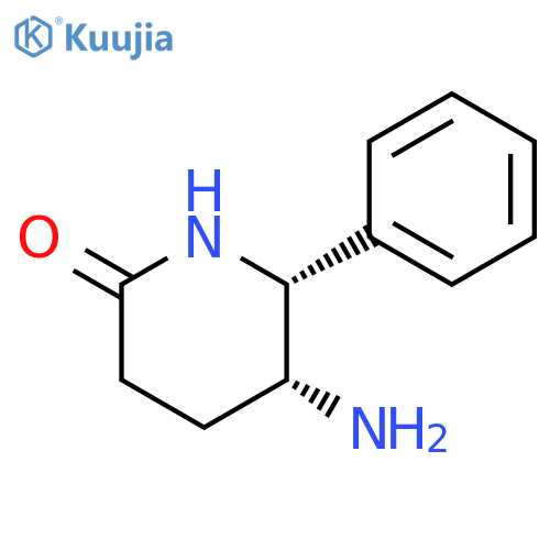 5-Amino-6-phenylpiperidin-2-one structure