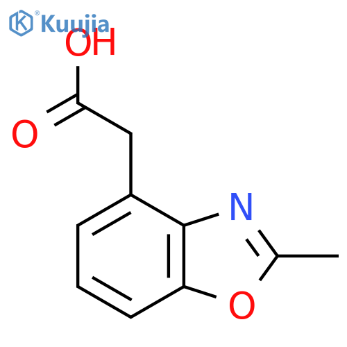 2-Methylbenzo[d]oxazole-4-acetic acid structure