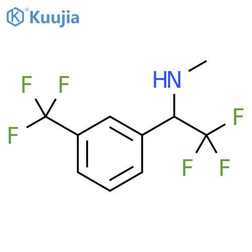 methyl({2,2,2-trifluoro-1-3-(trifluoromethyl)phenylethyl})amine structure