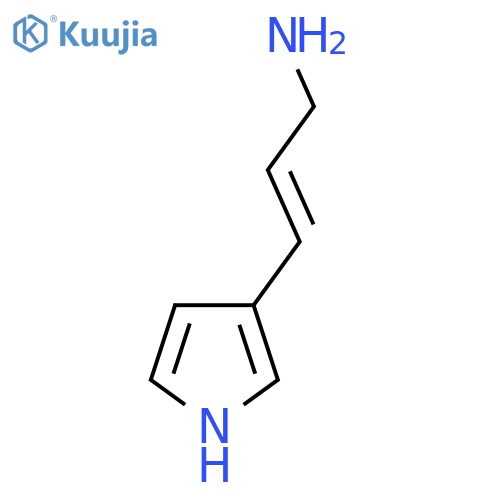 3-(1H-pyrrol-3-yl)prop-2-en-1-amine structure