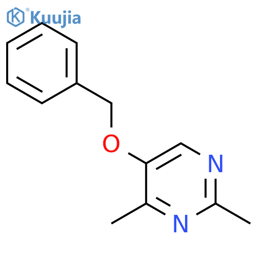 5-(Benzyloxy)-2,4-dimethylpyrimidine structure